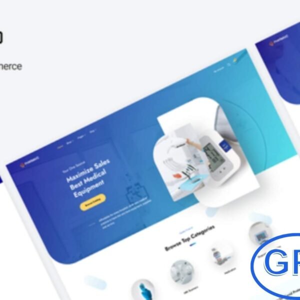 Pharmavo – Medical Supplies eCommerce Elementor Template Kit Pharmavo is a modern WooCommerce Elementor Template Kit designed for medical supplies, healthcare products, and pharmacy eCommerce websites. Packed with 14 pre-built templates, it includes layouts for Home, Shop, Single Product, Blog, Header, and Footer, making it easy to launch a professional online store.