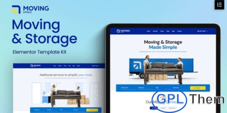 MovingExpress – Moving & Storage Company Elementor Template Kit MovingExpress is a modern and professional Elementor Template Kit designed for moving and storage companies. With its clean layout and responsive design, this kit makes it simple to create a fully functional moving service website without any coding required.