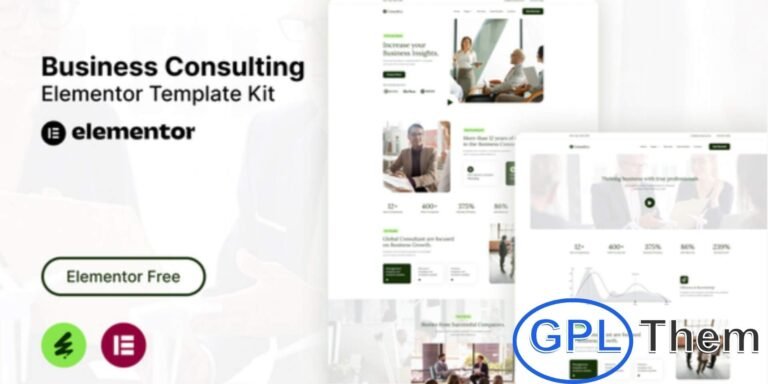 Consultry – Business Consulting Elementor Template Kit Consultry is a professional Business Consulting Elementor Template Kit crafted to build modern and responsive websites for corporate and consulting services.