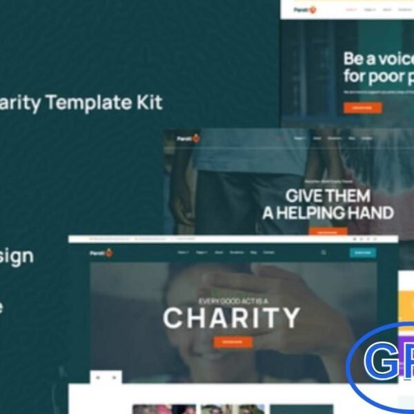 Paroti – Nonprofit & Charity Elementor Template Kit Paroti is a modern Elementor Template Kit designed for nonprofits, charitable organizations, and fundraising campaigns. Perfect for charities, foundations, churches, and donation-driven websites, it integrates seamlessly with the GiveWP donation plugin.