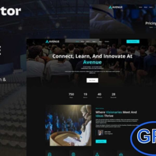 Avenue – Event & Conference Elementor Template Kit Avenue is a sleek and modern Elementor Template Kit designed for events and conferences. Perfect for conferences, seminars, webinars, meetings, concerts, and invitations, this creative template kit lets you showcase your event’s unique style effortlessly.