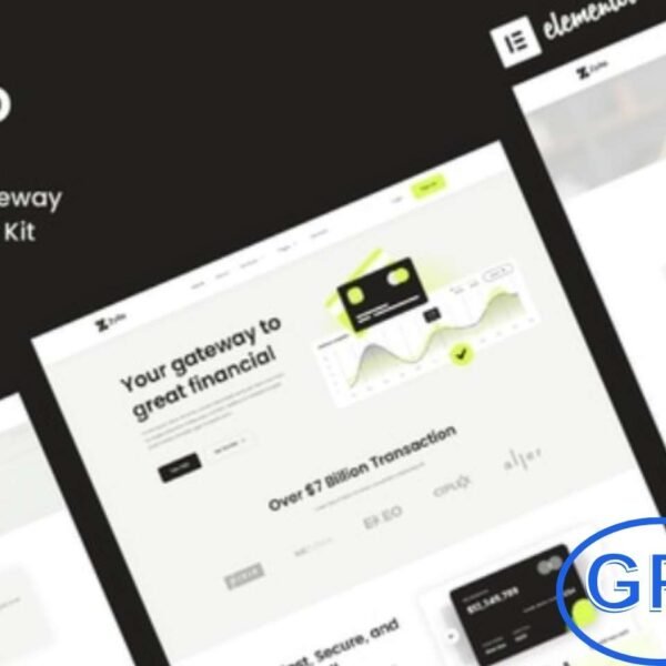 Zyllo – Online Payment Gateway Elementor Template Kit Zyllo is a modern Elementor Template Kit crafted for online payment gateway websites. Ideal for e-commerce payments, subscription billing, digital wallets, and financial services, it features a clean, responsive, and fully customizable design.