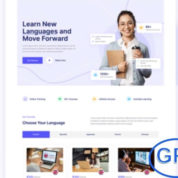 Verbalizer – Language Courses & Learning Center Elementor Template Kit Verbalizer is a modern Elementor Template Kit designed for language centers, training courses, and online learning platforms.