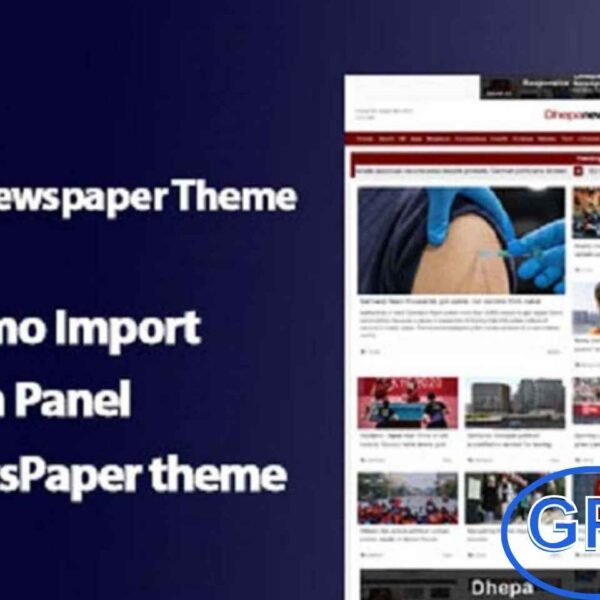 Dhepa – News Portal & Magazine WordPress Theme Dhepa is a modern, responsive WordPress theme designed for news portals, online magazines, and bloggers.