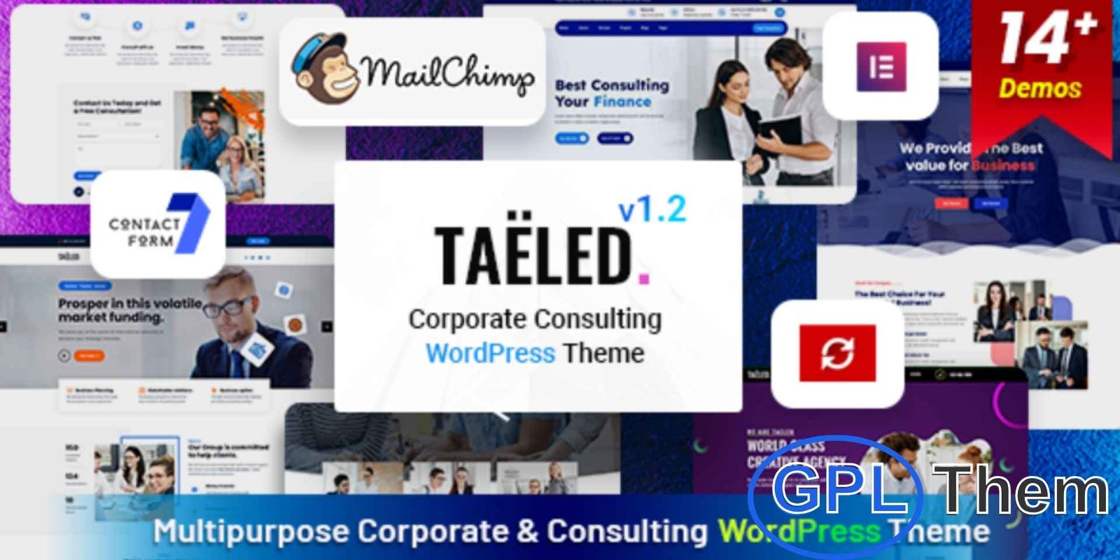 TAELED – Business Consulting WordPress Theme TAELED – Business Consulting & Digital Agency WordPress Theme TAELED is a modern and professional WordPress theme designed for business consulting firms and digital agencies.