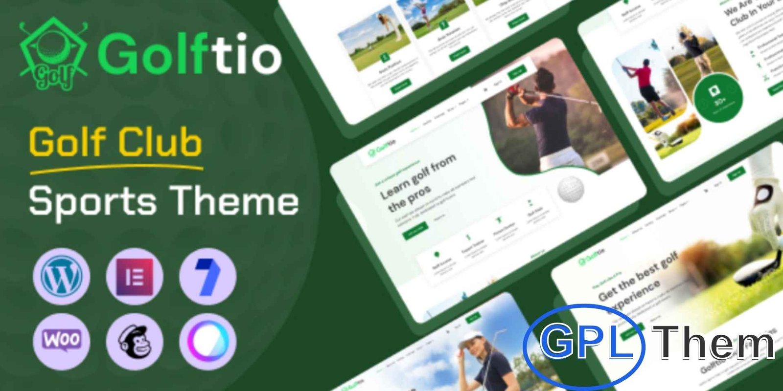 Golftio – Golf Club Sports WordPress Theme Golftio – Golf Club & Sports WordPress Theme Golftio is a premium WordPress theme designed exclusively for golf clubs, country clubs, and sports-related businesses. With its modern and elegant design, it delivers a professional look that attracts golfers and leaves a lasting impression.