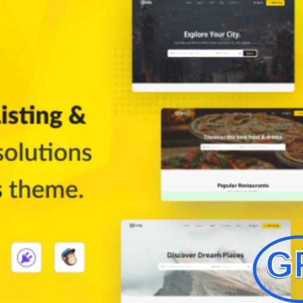 Listy – Listing & Directory WordPress Theme Listy is a modern and responsive WordPress theme perfect for building listing and directory websites. Designed for businesses, services, events, and local listings, it offers user-friendly features that make showcasing and managing content easy.