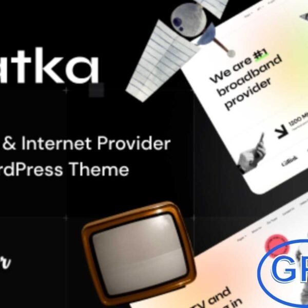 Satka – Satellite TV & Internet Provider WordPress Theme Satka is a modern WordPress theme designed specifically for satellite TV and internet service providers. Perfect for creating a professional online presence, this theme offers seamless customization, responsive design, and industry-specific features that make it easy to showcase your services, plans, and promotions.