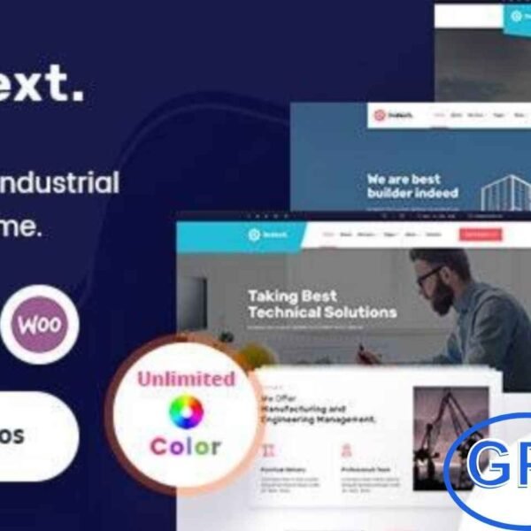Indext – Industrial Business WordPress Theme Indext is a professional WordPress theme crafted for industrial and corporate businesses. Perfect for industries such as manufacturing, construction, engineering, machinery, commodity trading, power, rail, aviation, shipping, oil & gas, and petroleum.