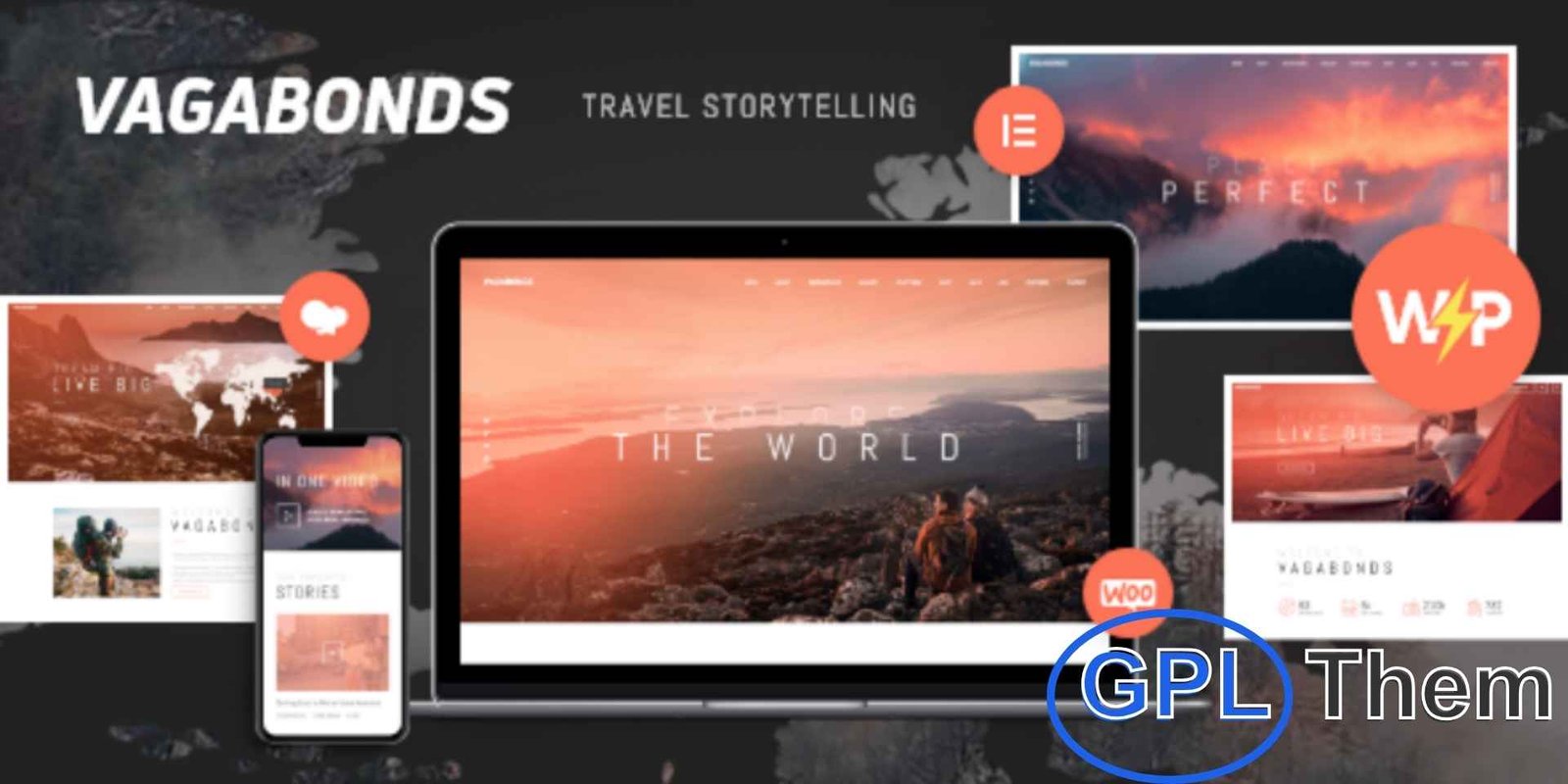 Vagabonds – Personal Travel & Lifestyle Blog WordPress Theme Vagabonds – Travel & Lifestyle Blog WordPress Theme Vagabonds is a stylish and responsive WordPress theme designed for travel bloggers, writers, and lifestyle enthusiasts. With its modern design, it’s perfect for sharing travel stories, destination guides, lifestyle articles, and personal experiences.