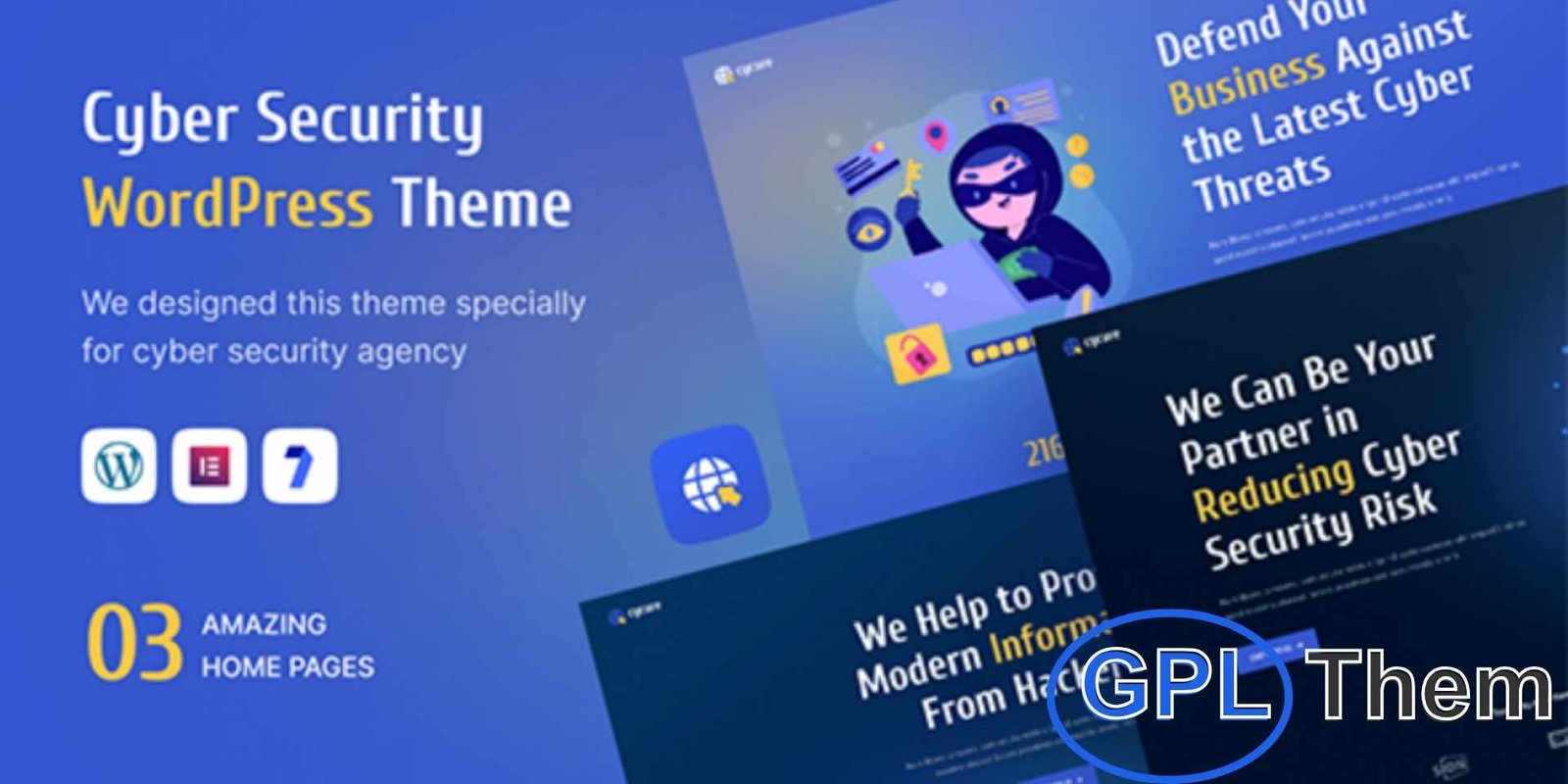 Cycure – Cyber Security Services WordPress Theme Cycure – Cyber Security Services WordPress Theme Cycure is a modern WordPress theme designed for cyber security companies, IT firms, and technology experts. With a sleek, professional design and fully functional layout, Cycure makes it easy to build a website that highlights your security services, solutions, and expertise.