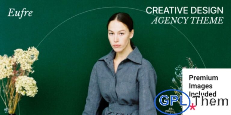 Eufre – Creative Design Agency WordPress Theme Eufre is a modern and stylish WordPress theme tailored for creative design agencies, studios, and freelancers. With its elegant layouts and professional features, Eufre makes it easy to showcase your portfolio, highlight services, and impress clients online. Fully responsive and easy to customize, this theme ensures your website looks flawless on all devices.