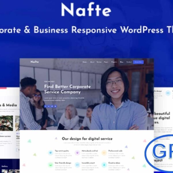Nafte – Corporate Business & Agency WordPress Theme Nafte is a versatile WordPress theme offering both one-page and multi-page layouts, perfect for corporate businesses, agencies, portfolios, and creative professionals. Highly rated in the TemplateMonster marketplace, it provides a professional platform to build official business websites, landing pages, and personal portfolios.