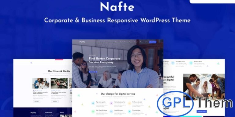 Nafte – Corporate Business & Agency WordPress Theme Nafte is a versatile WordPress theme offering both one-page and multi-page layouts, perfect for corporate businesses, agencies, portfolios, and creative professionals. Highly rated in the TemplateMonster marketplace, it provides a professional platform to build official business websites, landing pages, and personal portfolios.