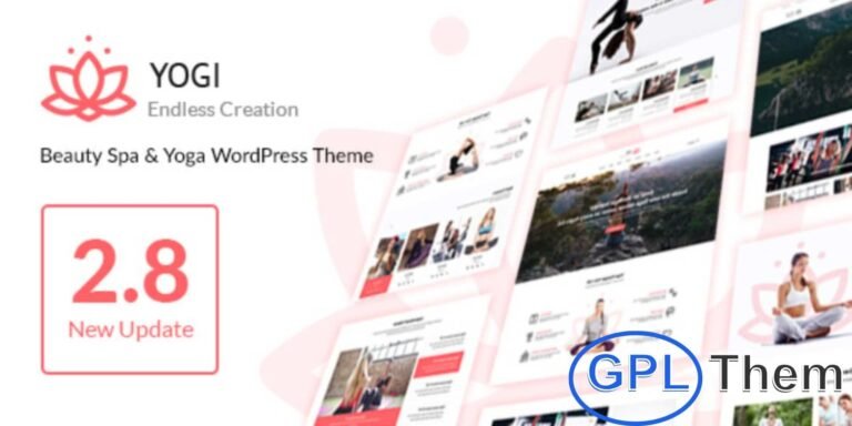Yogi – Health, Beauty & Yoga WordPress Theme Yogi is a clean, modern, and versatile WordPress theme designed for yoga studios, wellness centers, spas, fitness trainers, and health & beauty services. Its elegant design makes it perfect for showcasing classes, events, training programs, and wellness offerings.
