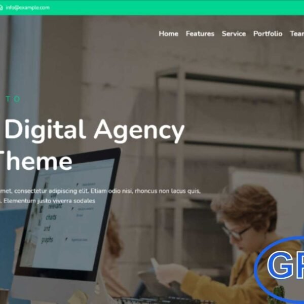 Jabal – One-Page Digital Agency WordPress Theme Jabal is a modern and clean one-page WordPress theme designed for digital agencies, creative studios, businesses, portfolios, and corporate websites. Its unique design ensures your site stands out while presenting your services and projects professionally.