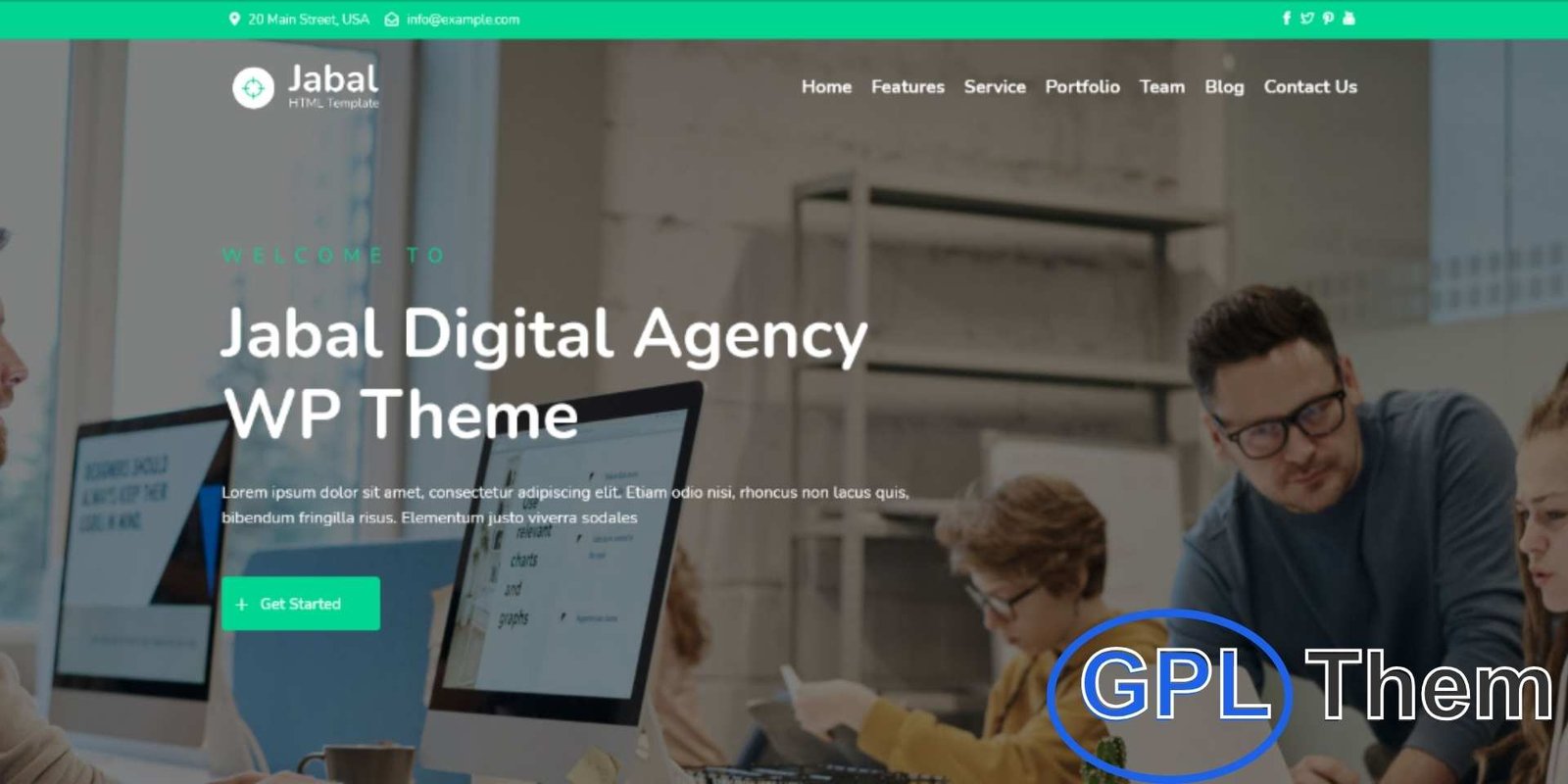 Jabal – Digital Agency One page WordPress Theme Jabal – One-Page Digital Agency WordPress Theme Jabal is a modern and clean one-page WordPress theme designed for digital agencies, creative studios, businesses, portfolios, and corporate websites. Its unique design ensures your site stands out while presenting your services and projects professionally.