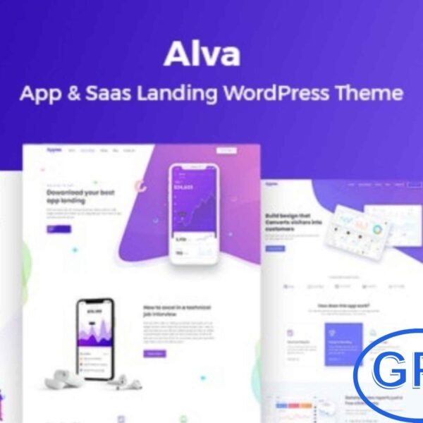 Alva – WordPress Theme for SaaS and Digital Products Alva is a modern and fully customizable WordPress theme designed for SaaS, startups, software companies, mobile apps, and digital agencies. Built with the latest Bootstrap framework, it offers powerful features and easy customization to create professional websites effortlessly.