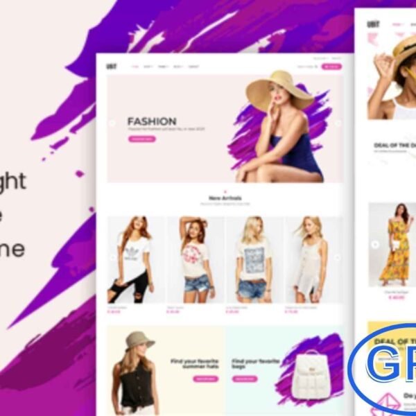 Ubit – Fashion Store WooCommerce WordPress Theme Ubit is a modern and stylish WooCommerce WordPress theme designed for fashion stores and online boutiques. With a sleek design and seamless eCommerce integration, it’s the perfect solution for launching a professional online fashion store.