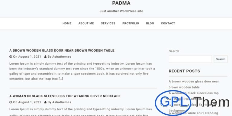 Padma Pro – Personal Portfolio & Resume WordPress Theme Padma Pro is a clean, modern, and fully responsive WordPress theme designed for personal portfolios, resumes, and professional websites. Built with the latest WordPress technology, it ensures fast page loading and a smooth user experience across all devices.