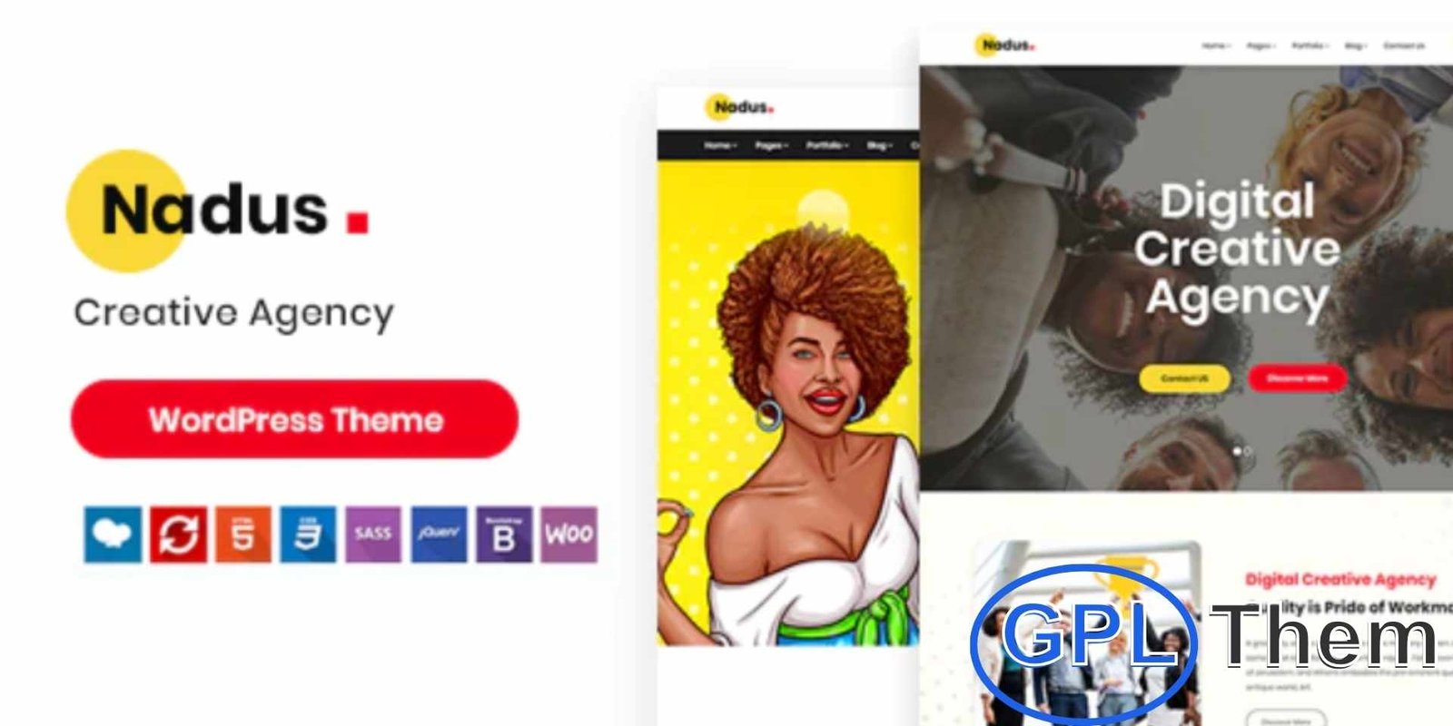 Nadus – Creative WordPress Theme Nadus – Creative Portfolio WordPress Theme Nadus is a modern and versatile WordPress theme designed for creatives, agencies, and professionals who want to showcase their work with style. Built with WPBakery Page Builder (Visual Composer) and a powerful grid system, it gives you full control to design and customize your website with ease.