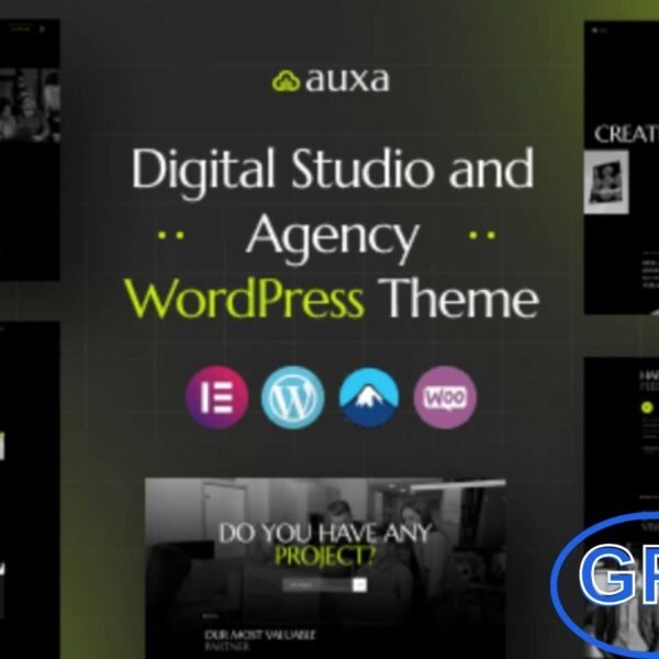 Auxa – Digital Studio and Agency WordPress Theme Auxa is a modern and stylish WordPress theme crafted for digital studios, creative agencies, and professionals who want to showcase their work online. With a fully responsive design, Auxa ensures your website looks flawless across desktops, tablets, and mobile devices.