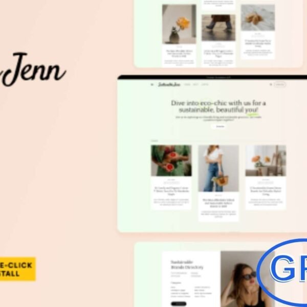 Sustainable Jenn – Eco Lifestyle Blog WordPress Theme Sustainable Jenn is a fresh and modern WordPress theme designed for eco-friendly lifestyle blogs and green living enthusiasts. With its clean design and intuitive layouts, it’s perfect for sharing sustainability tips, eco-friendly practices, wellness ideas, and conscious living stories.