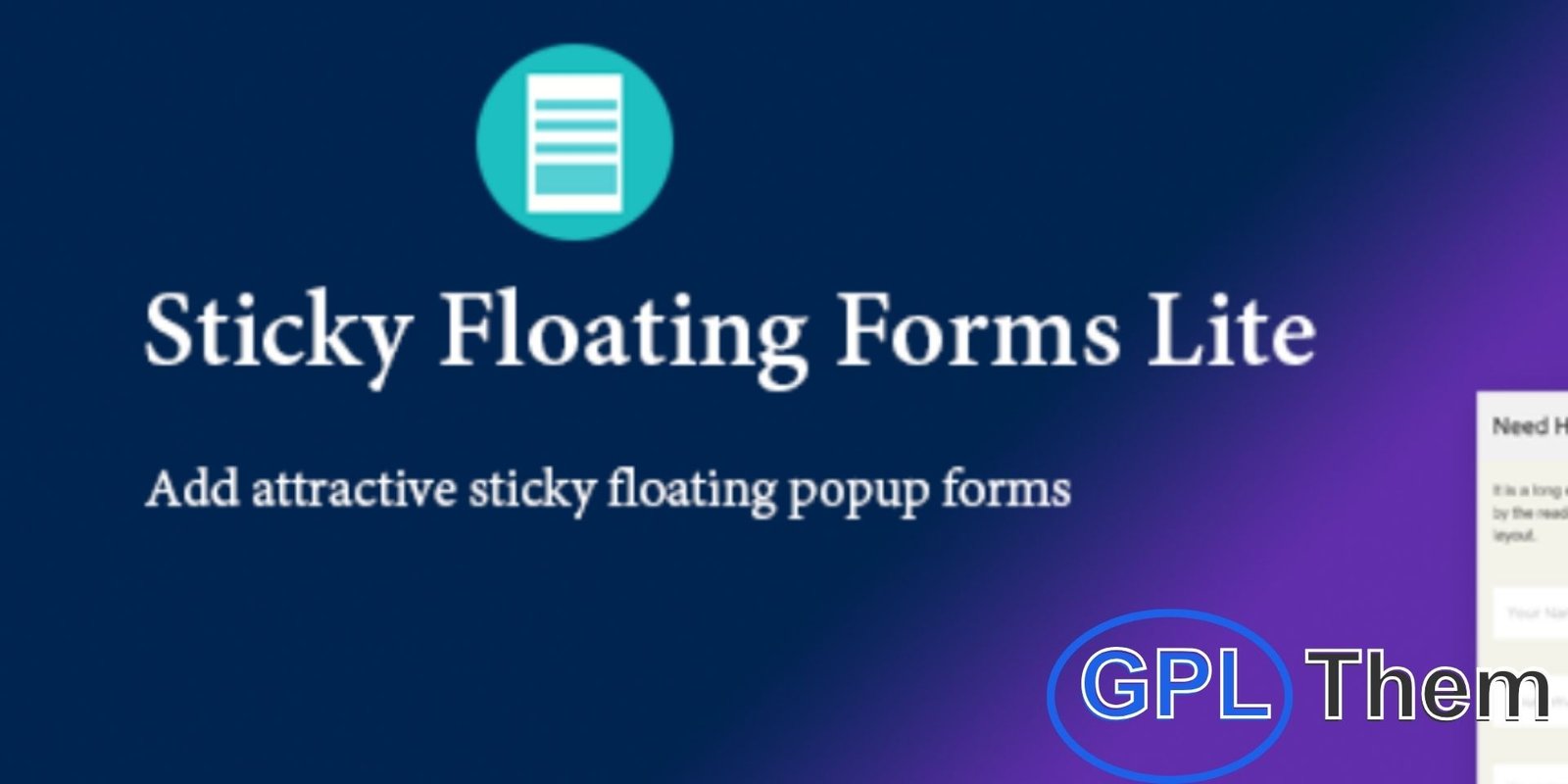 Sticky Floating Forms Pro Sticky Floating Forms Pro – WordPress Contact Form Plugin Sticky Floating Forms Pro is a premium WordPress plugin designed to boost conversions and engagement with eye-catching CTA buttons. When visitors click on these floating buttons, a contact form instantly appears, making it easy for users to connect with you without leaving the page.