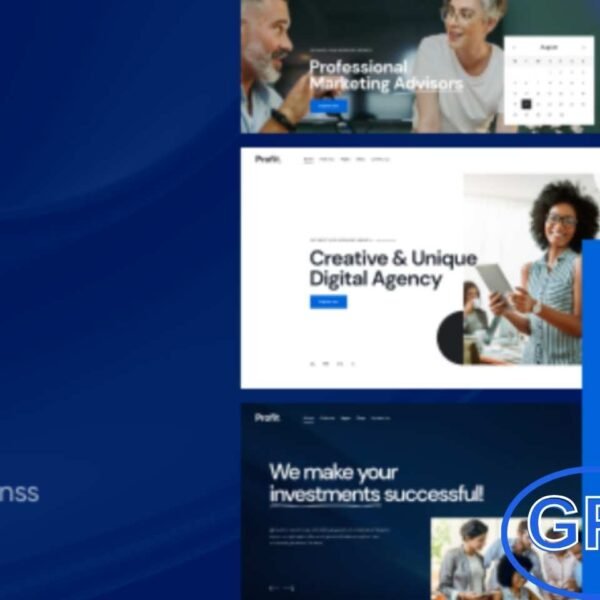 Profit – Responsive Business WordPress Theme Profit is a stylish and responsive Business WordPress theme, crafted for modern companies and creative professionals. With its sleek design and user-friendly interface, it is ideal for web design studios, marketing agencies, and advertising firms. The theme is also a perfect fit for digital and graphic designers, freelancers, and portfolio showcases.