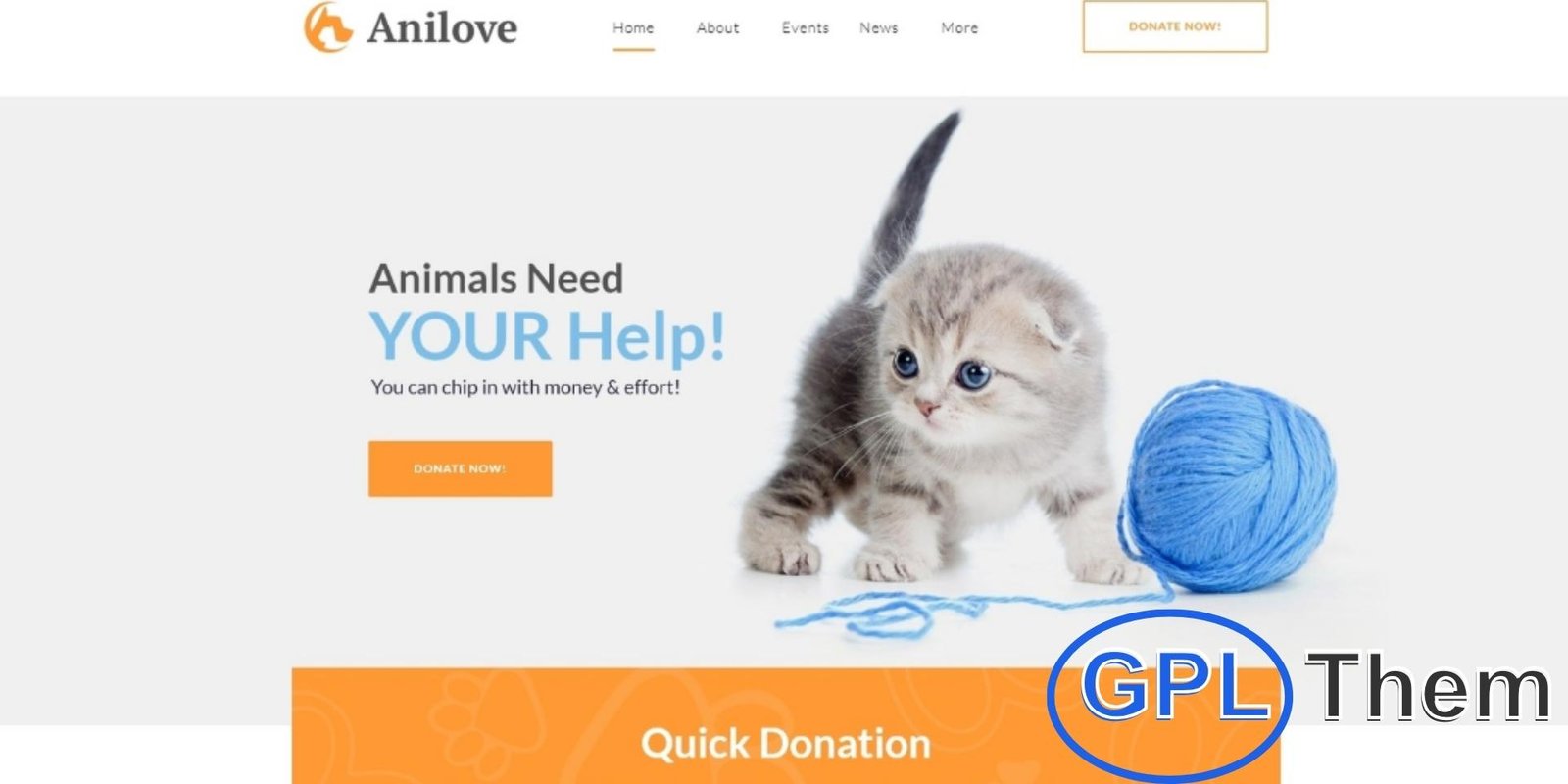 Anilove WordPress Theme Anilove – Animal Shelter WordPress Theme Anilove is a modern and user-friendly WordPress theme designed specifically for animal shelters, pet adoption centers, and veterinary websites.