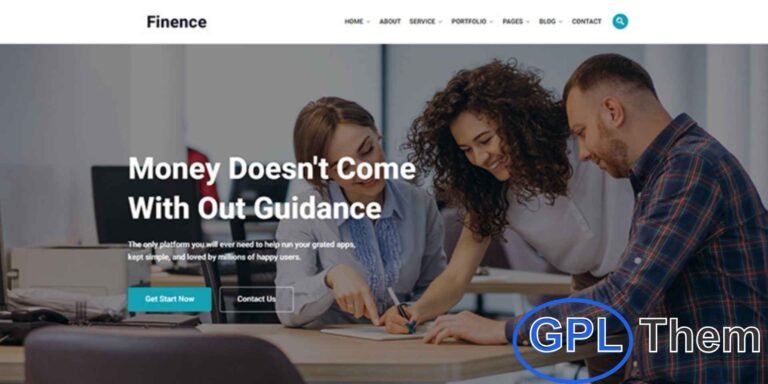 Finence – Financial & Commercial WordPress Theme Finence is a fully responsive WordPress theme designed for financial institutions, commercial businesses, and professional services. With its modern and polished design, it allows you to showcase your services, expertise, and business solutions in a professional way.