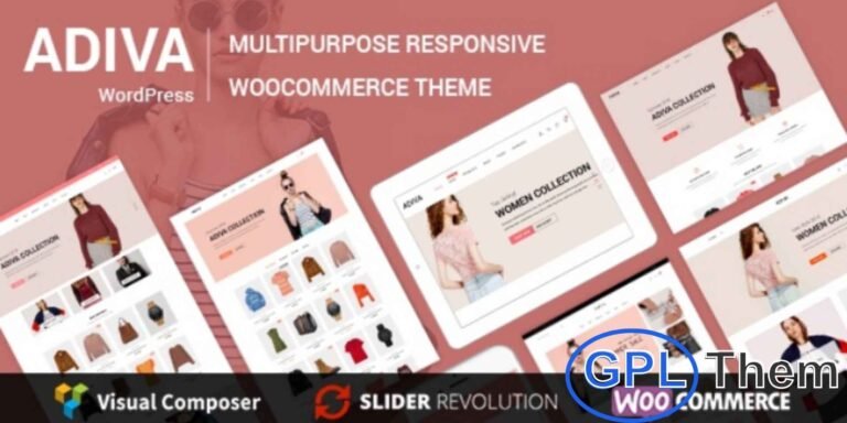 Adiva – Modern eCommerce WordPress Theme Adiva is a stylish and modern eCommerce WordPress theme built to create stunning online stores with ease. Designed with flexibility in mind, this theme comes packed with powerful shop functionality that ensures a smooth shopping experience for your customers.