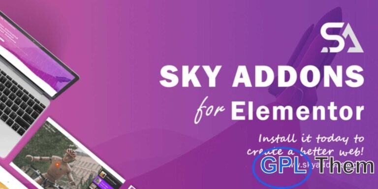 Sky Addons – Advanced Elementor Widgets & Extensions Sky Addons for Elementor Page Builder is a powerful WordPress plugin that enhances your website with a wide range of advanced widgets and extensions.