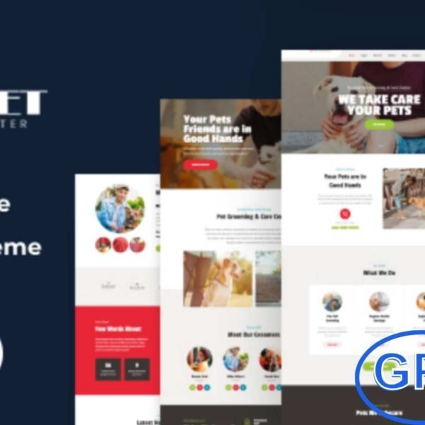 Poopet – Pet Care & Animal Center WordPress Theme + RTL Poopet is a professional WordPress theme designed for pet care centers, animal shelters, and veterinary clinics. Fully customizable and user-friendly, it allows you to create a stunning website without any coding or design experience. The theme includes ready-to-use layouts, templates, fonts, and icons, making setup quick and effortless.