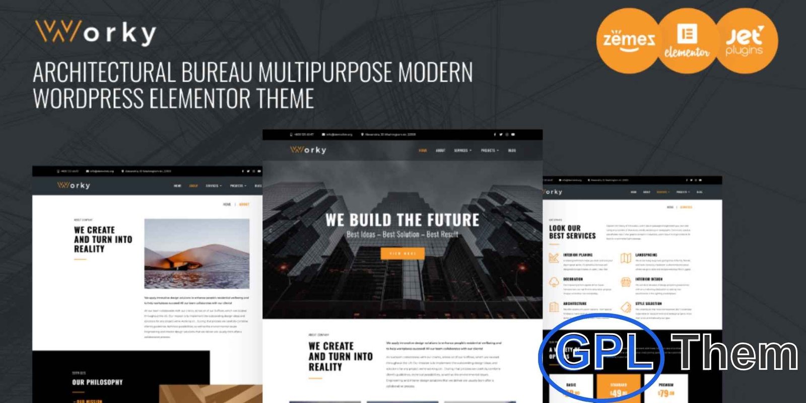 Worky – Architectural Bureau Multipurpose Modern WordPress Elementor Theme WordPress Theme Worky – Architectural Bureau & Multipurpose Modern WordPress Theme Worky is a premium Elementor WordPress theme designed for architectural bureaus, engineering firms, and creative design studios. With its sleek and modern layout, it delivers a professional platform to showcase services, projects, and portfolios.