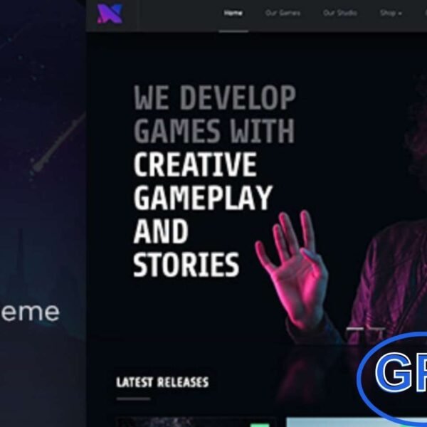 Xion – Indie Game Developer WordPress Theme Xion is a powerful and fully customizable WordPress theme created for indie game developers, gaming studios, and creative professionals. With its modern design and robust features, it provides everything you need to build a professional game development website.