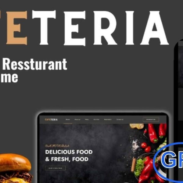 Cafeteria – Fast Food & Restaurant Responsive WordPress Theme Cafeteria is a premium WordPress theme designed specifically for fast food outlets, cafés, and restaurants looking to build a professional online presence. With its clean, modern, and fully responsive design, the theme ensures your website looks perfect on desktops, tablets, and smartphones.