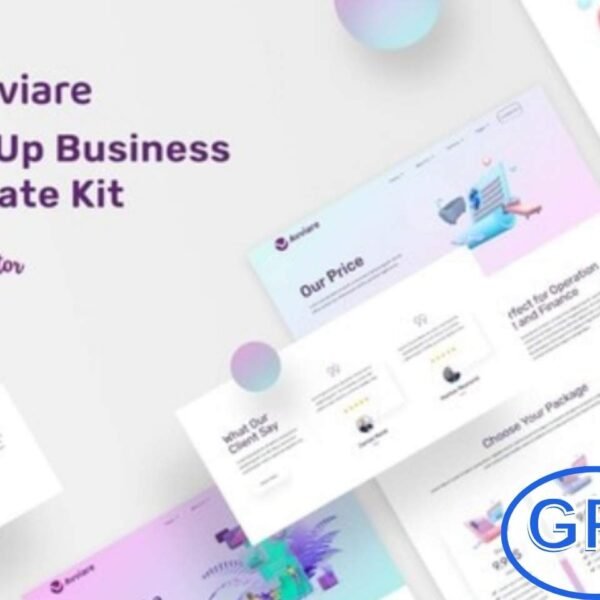 Avviare – Start Up Business Elementor Template Kit Avviare is a modern and professional Elementor Template Kit designed to create stunning websites for startups and business ventures. This kit comes with a variety of ready-to-use templates including Home, About Us, Services, Team, Pricing, FAQs, Portfolio, Blog, Contact, Gallery, and 404 pages.