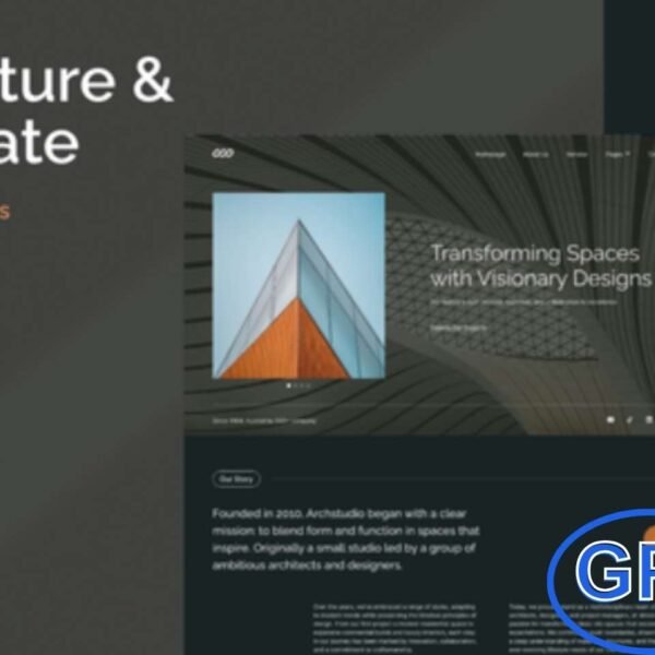 Archstudio – Modern & Luxury Architecture Elementor Template Kit Archstudio is a sleek and modern Elementor Template Kit designed for architecture firms, interior design studios, and luxury design agencies.