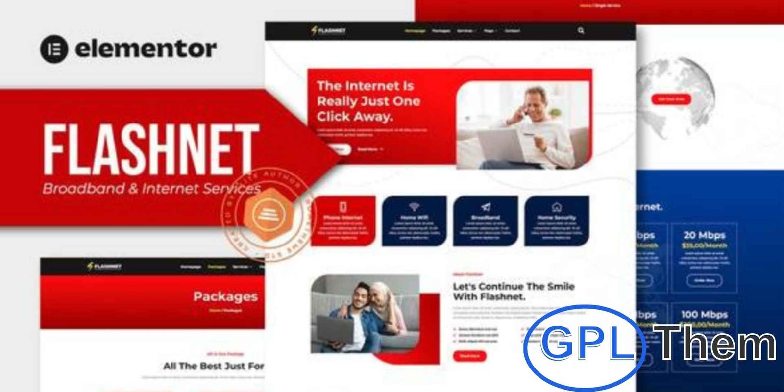 Flashnet – Broadband & Telecom Internet Provider Elementor Template kit Flashnet – Broadband & Telecom Internet Provider Elementor Template Kit Flashnet is a modern and responsive Elementor Template Kit designed for broadband, telecom, and internet service provider websites. With a clean and customizable layout, this template is perfect for showcasing internet packages, broadband plans, telecom services, and digital connectivity solutions.