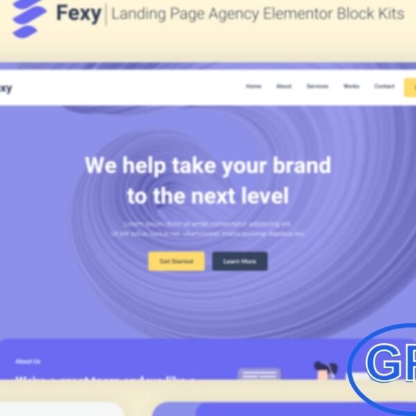 Fexy – Agency Landing Page Elementor Block Kit Fexy is a modern and creative Elementor Block Kit designed for agencies, corporate businesses, startups, and professional services. Featuring a clean and unique design, this kit makes it easy to build and customize landing pages without any coding.