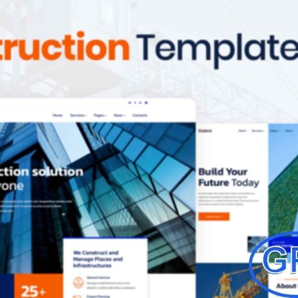 Dustro – Construction Company Elementor Template Kit Dustro is a modern and professional Elementor Template Kit designed for construction companies and building service businesses.