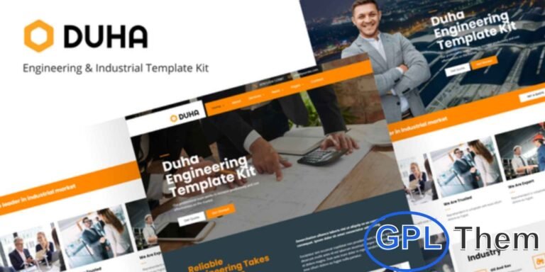 Duha – Engineering & Industrial Elementor Template Kit Duha is a professional Elementor Template Kit crafted for engineering, industrial, manufacturing, oil & gas, mechanical, energy, and multipurpose business websites.