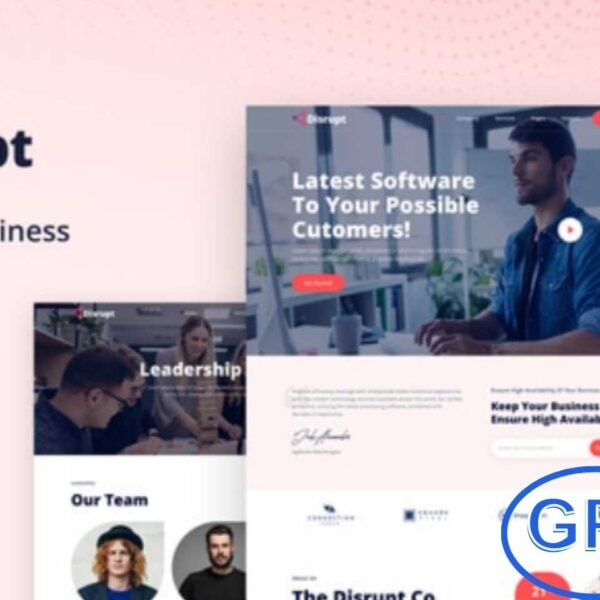 Disrupt – Tech Startup Business Elementor Template Kit Disrupt is a modern and professional Elementor Template Kit crafted for tech startups and innovative businesses. Perfect for SaaS companies, IT firms, software houses, mobile app developers, and digital agencies, this kit helps you build a powerful online presence with ease.