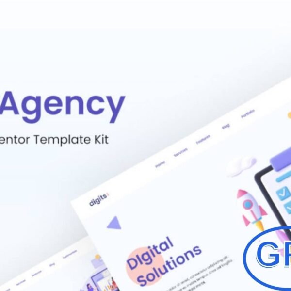 Digity – Digital Agency Elementor Template Kit Digity is a modern and stylish Elementor Template Kit designed for digital agencies, creative studios, freelancers, and corporate businesses. With its cutting-edge design trends and perfectly balanced layouts, it helps you build a professional online presence with ease.