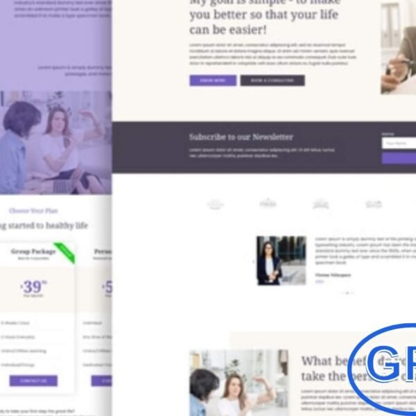 Coachkit – Life Coach Elementor Template Kit Coachkit is a modern and feminine Elementor Template Kit designed for life coaches, mentors, motivational speakers, entrepreneurs, and personal development businesses. Built with a focus on lead generation, it features strategically placed CTAs and important sections to capture and engage clients effectively.