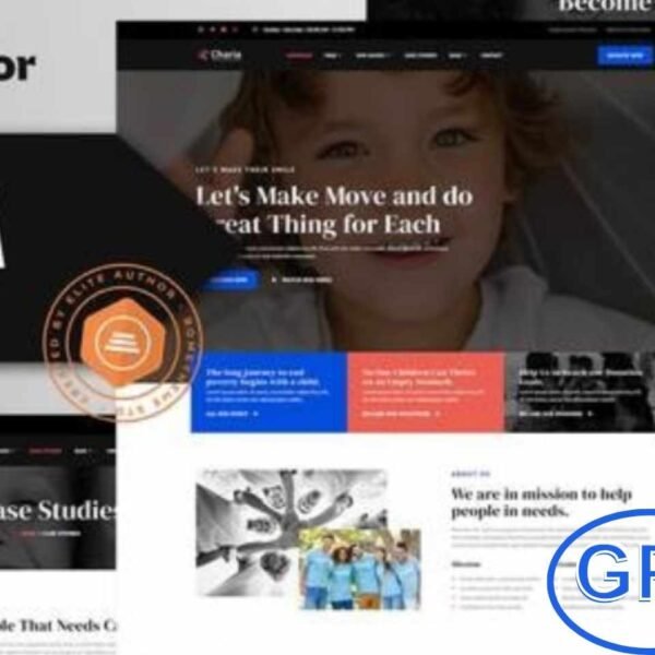 Charia – Charity & Donation Elementor Template Kit Charia is a fully responsive and modern Elementor Template Kit designed for charities, nonprofits, foundations, NGOs, volunteers, and fundraising initiatives. With a clean and customizable design, it helps create a professional online presence to showcase campaigns, accept donations, and engage supporters effectively.