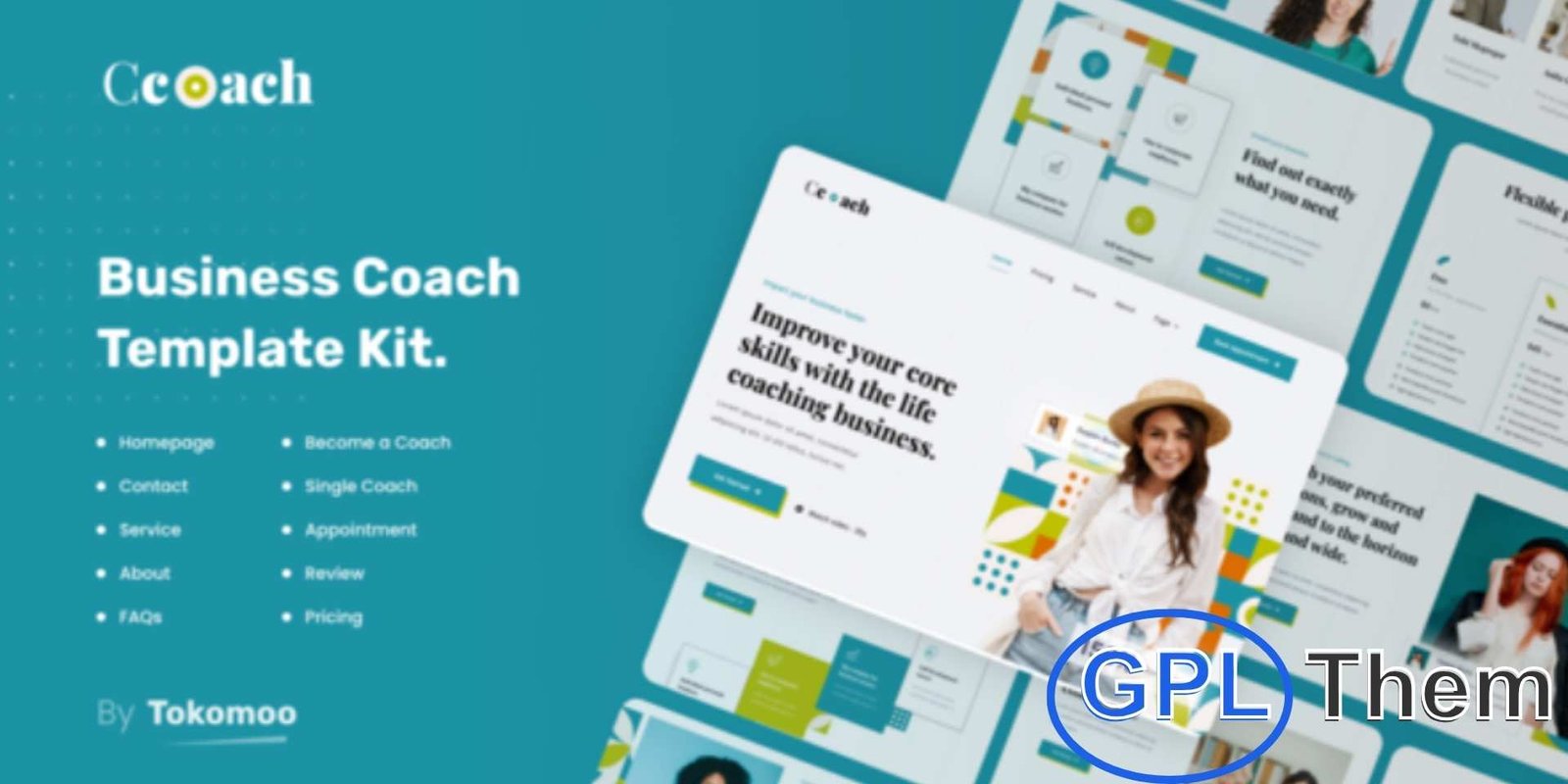 Ccoach – Business Coach Elementor Template Kit Ccoach – Business & Life Coach Elementor Template Kit Ccoach is a modern Elementor Template Kit designed for life coaches, business coaches, personal trainers, speakers, mentoring services, and counseling professionals. With a clean and professional layout, it helps create a compelling online presence to showcase coaching programs, events, and client success stories.