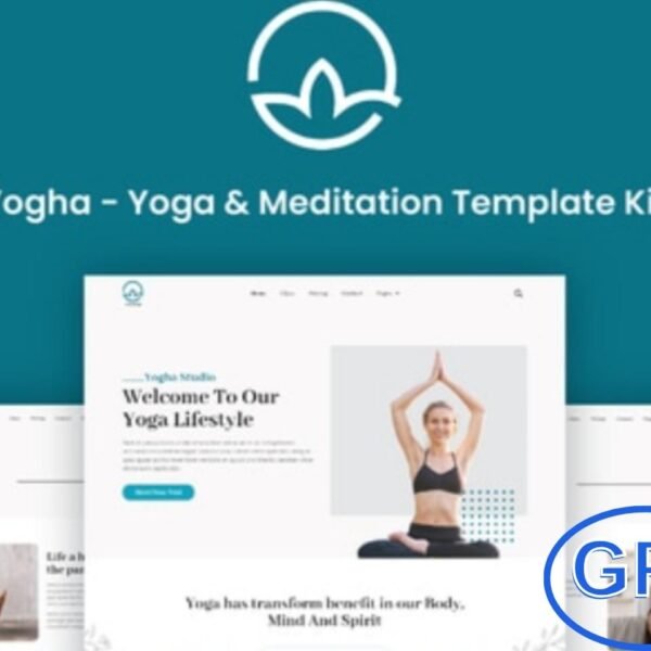 Joga – Meditation & Yoga Elementor Template Kit Joga is a beautifully designed Meditation & Yoga Elementor Template Kit, perfect for creating wellness, yoga studio, meditation center, and fitness websites.