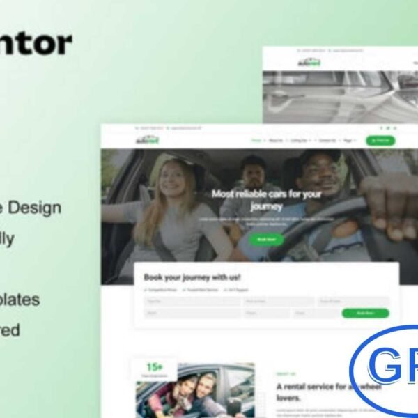 AutoRent – Car Rental Service Elementor Template Kit AutoRent is a modern and professional Elementor Template Kit designed for car rental service websites. With its clean and responsive design, it is perfect for building websites for long-term car rentals, daily rentals, student car rentals, corporate car rentals, cargo vans, and moving truck rental services.